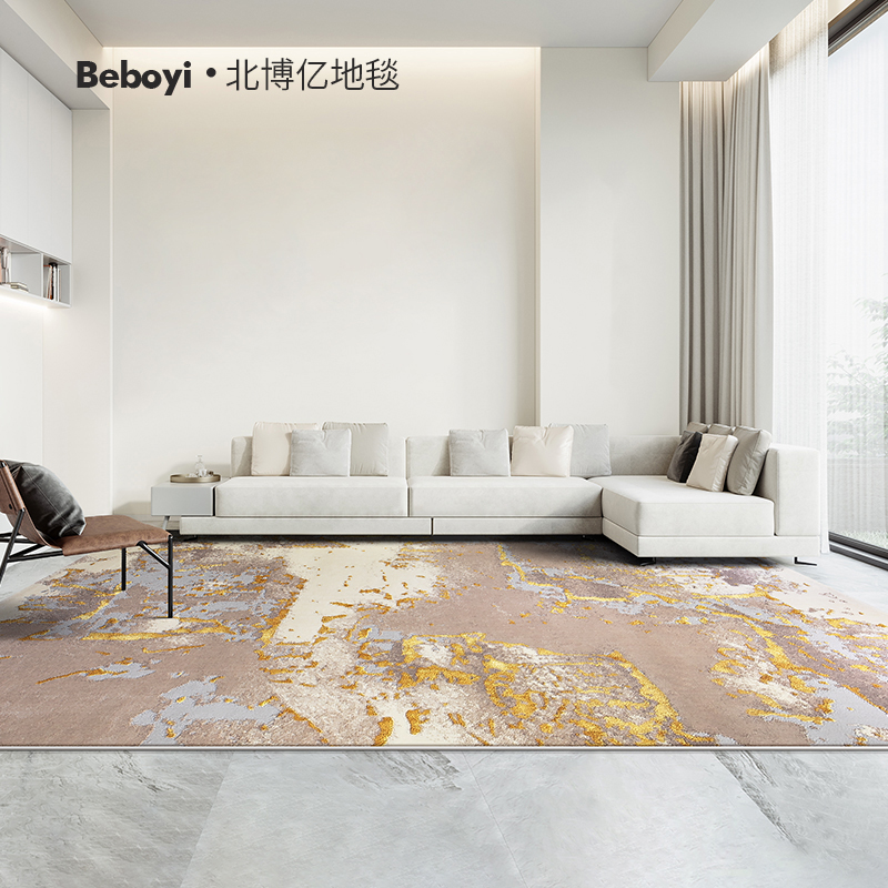 North Bobo 100 million New Chinese Light Lavish Carpet Living Room American Modern Minimalist Tea Tea Blanket Nordic Bedrooms Home Bedside Blanket