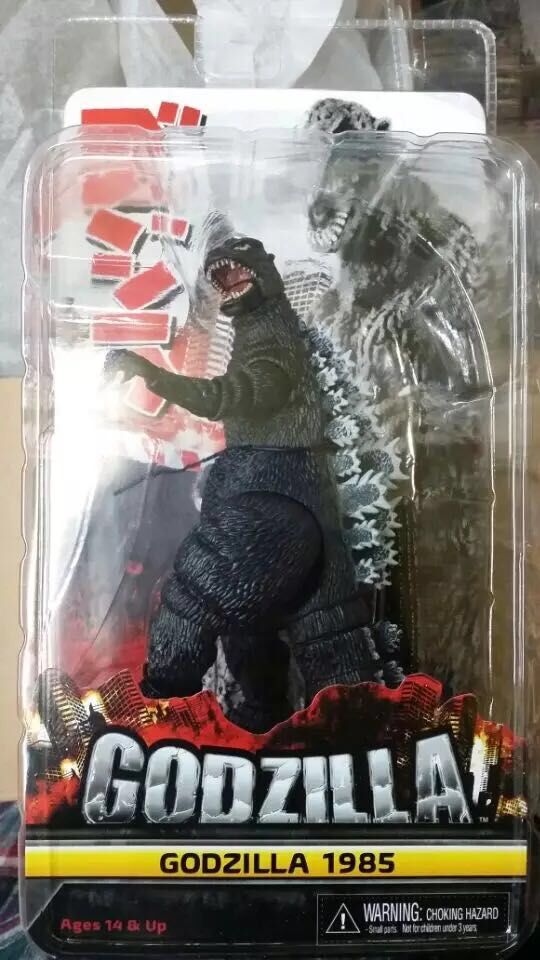 1985 & GodzillaNECA Godzilla / 1954 Movie version / Movable 7 inch 1994 / 1995 / 1985 edition Godzilla Monster