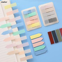 Minima Morandi Color Index sticker for students with a sticky convenience post English word mark sticker easy to stick with small strips