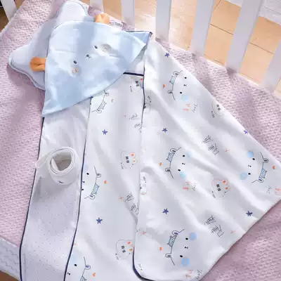 Newborn package summer thin cotton cotton baby baby baby delivery room bag shoulder bag towel anti-shock swaddling