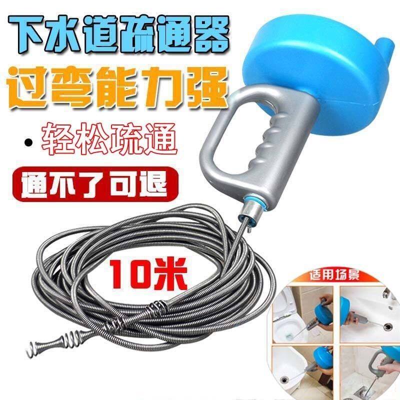 Blocked tap water pipe dredge Divine Instrumental professional hair Tube Tunzer Pit Barrel Toilet to lose through squatting 10 m