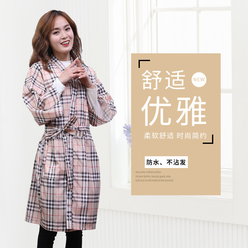 High-end hairdresser robe barber shop customer service hair cut hair coloring net red hair salon special tide beauty salon customer clothing customization