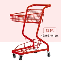 Двойная машина красная корзина