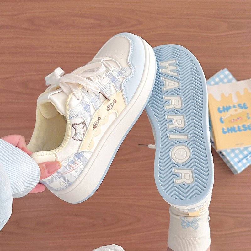 Pull-Back Cat and Fish Versatile White Sneakers for Women 2026 New Thick-Soled Casual Sneakers ins Trendy Niche Loafers Pull-Back Cat and Fish Versatile White Sneakers for Women 2026 New Thick-Soled Casual Sneakers ins Trendy Niche Loafers