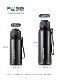 Water Bottle for Men 2025 New Model Large Capacity Large Water Jug Summer Outdoor Portable Sports Fitness Cup Plastic Water Bottle