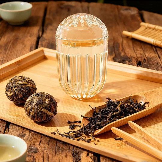 High-Temperature Resistant, Boilable Ppsu Material Flower Tea Ball Tea Filter, Universal Tea Brewing Tool, Tea Water Separation Filter for Tea Leaves
