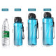 High-Capacity Plastic Water Bottle with Straw for Adults, Pregnant Women, Sports Enthusiasts, Men and Women, 1000ml, ins Style