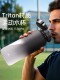 Large-Capacity Sports Water Cup for Men 2025 New Outdoor Portable Fitness Water Bottle Summer Plastic High Temperature Resistant Water Bottle