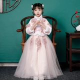 Детское ханьфу, детский новогодний лонгслив, китайский стиль, увеличенная толщина