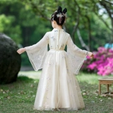 Детское элитное осеннее ханьфу, платье, китайский стиль