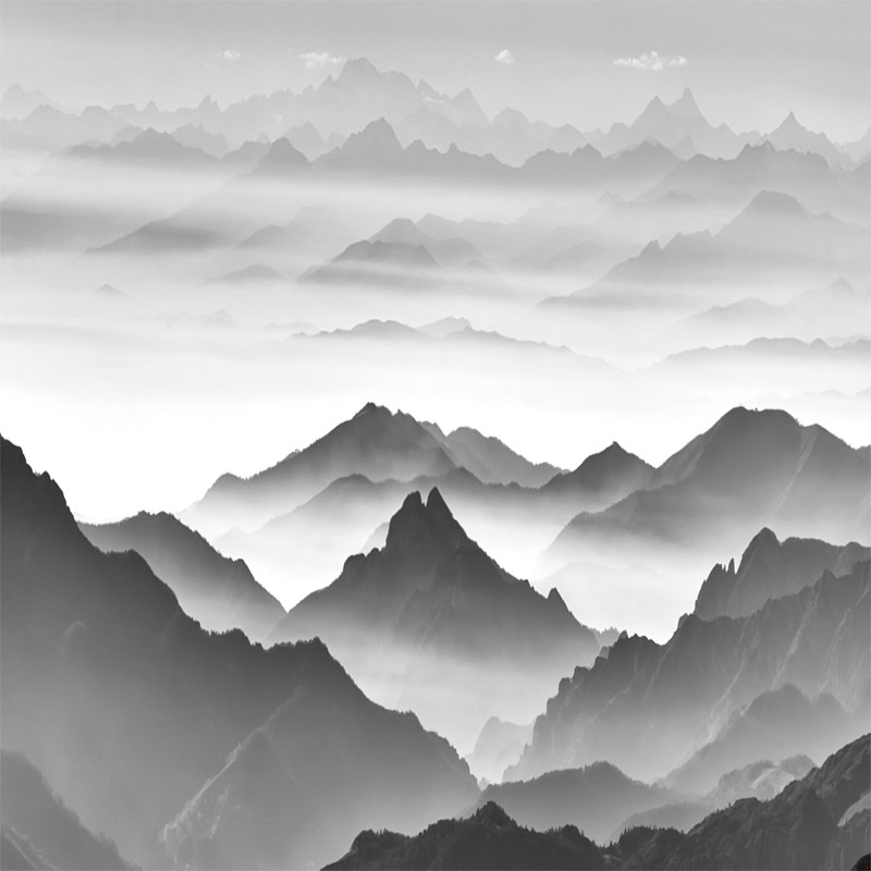 New Chinese style material