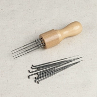 Деревянная восьми иглы [1] +10 тонкая пьет игла