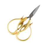 Классический лебедь, ножницы ручной работы из нержавеющей стали, поделки из бумаги, китайский стиль, с вышивкой