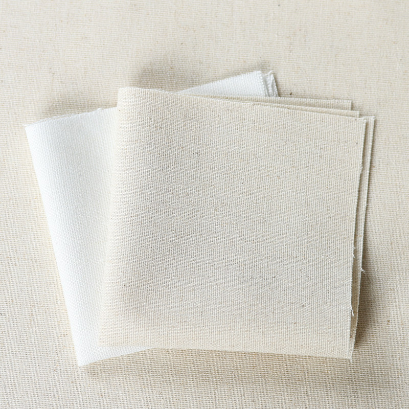 刺繍DIY用リネン生地、無地の練習用素材、綿麻生地、ポリエステル混紡綿麻無地生地。