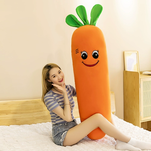 Съёмная морковная подушка, мягкая тряпичная кукла для сна, плюшевая игрушка