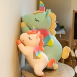 Большая милая плюшевая игрушка, тряпичная кукла для сна, подушка, единорог