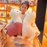 Милая реалистичная альпака, плюшевая игрушка, подушка, тряпичная кукла для сна, подарок на день рождения