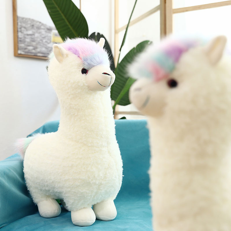 Super cute grass mud horse plush toy alpaca doll pillow oversized doll children's doll birthday gift female