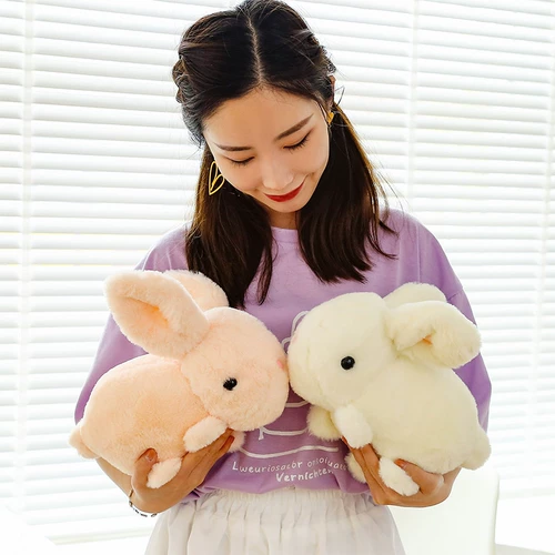 Милая плюшевая игрушка, кролик, тряпичная кукла, белый кролик, свадебный подарок