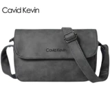 Cavid Kevin европейская ретро сумка через плечо мужская сумка повседневная сумка через плечо рюкзак из натуральной кожи модная молодежная квадратная сумка
