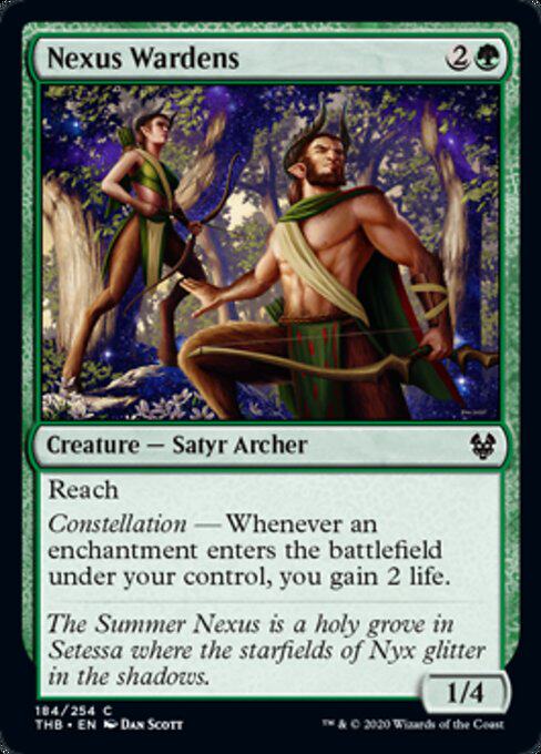 MTG MTG THB Meeting Point guards Nexus Wardens Green Railway 184 English