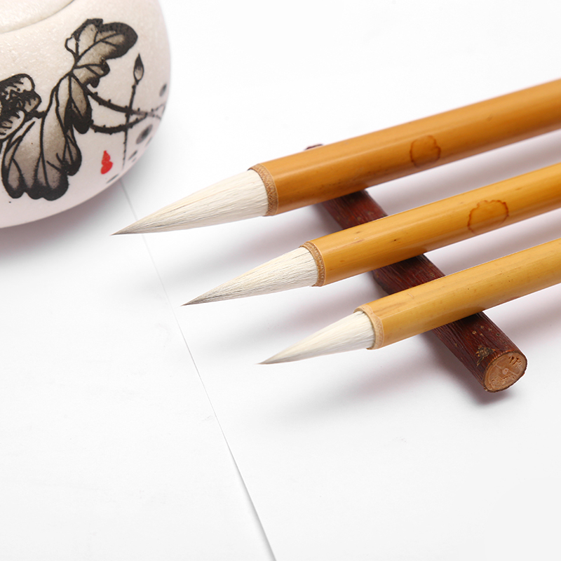 Yiyun pen village large and medium size clip purple white clouds and brush calligraphy introduction to traditional Chinese painting fine brushwork coloring flowers and birds freehand writing regular script beginners