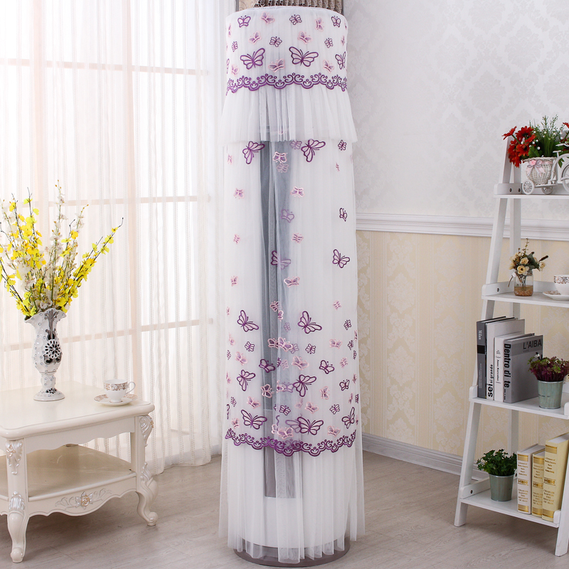 Cylindrical Air Conditioning Hood Vertical Dust Cover Living Room Air Conditioning Set Cabinet Machine Round Grii Shang I Platinum Beauty Haier 3p