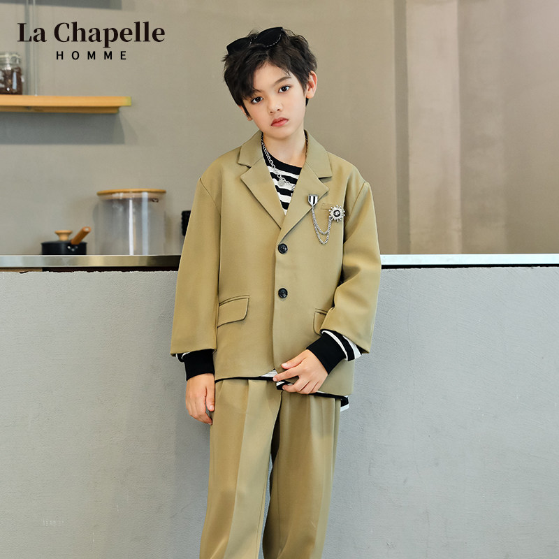 La Chabel Children's Wear Dress Set 2021 New Children's Suit Spring and Autumn Boys Small Suit Jacket