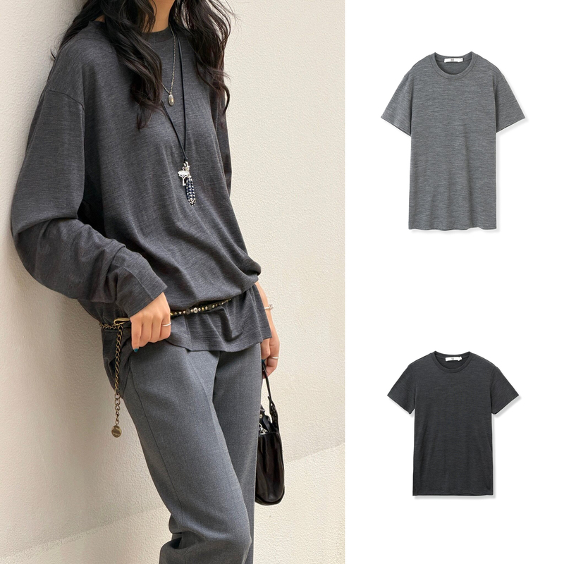 The King's Gift Ultimate Wool Long Sleeve and Short Sleeve T-Shirt Top Recommended [Duidao] Juneshan