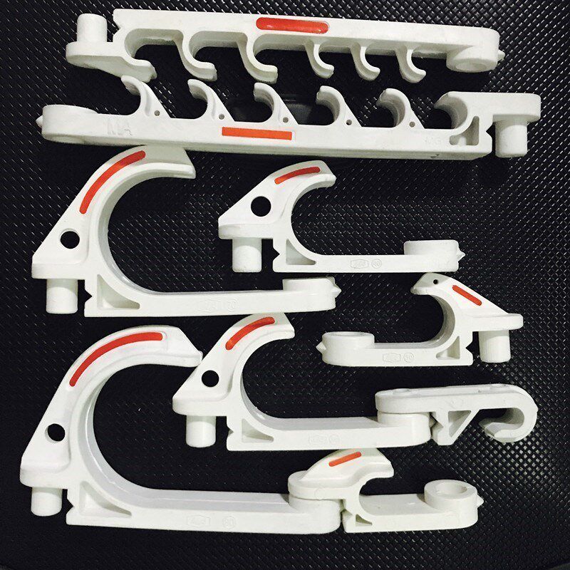 Rubber cave plate mine electrical hook peg PVC cable hook insulation wire new 8 words