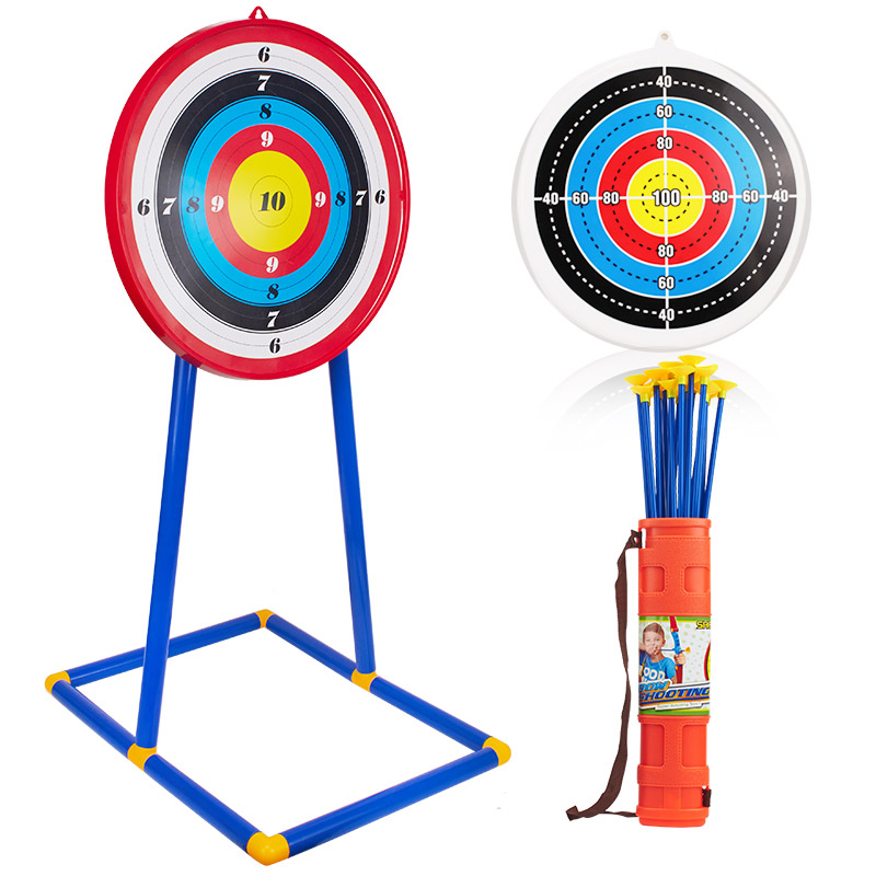 Children's bow and arrow toy suction cup bow and arrow target upright target sub-target shooting archery target large room outer safety arrow-Taobao