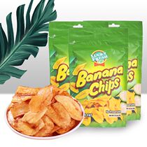 Lucky Fresh Nafiqi Philippines imported banana slices fruit dried snack 100g