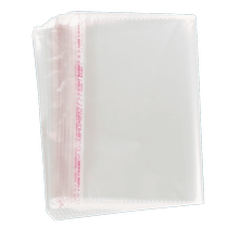 OPP clothing transparent self-adhesive bag disposable self-adhesive sealing ziplock bag food packaging bag storage bag