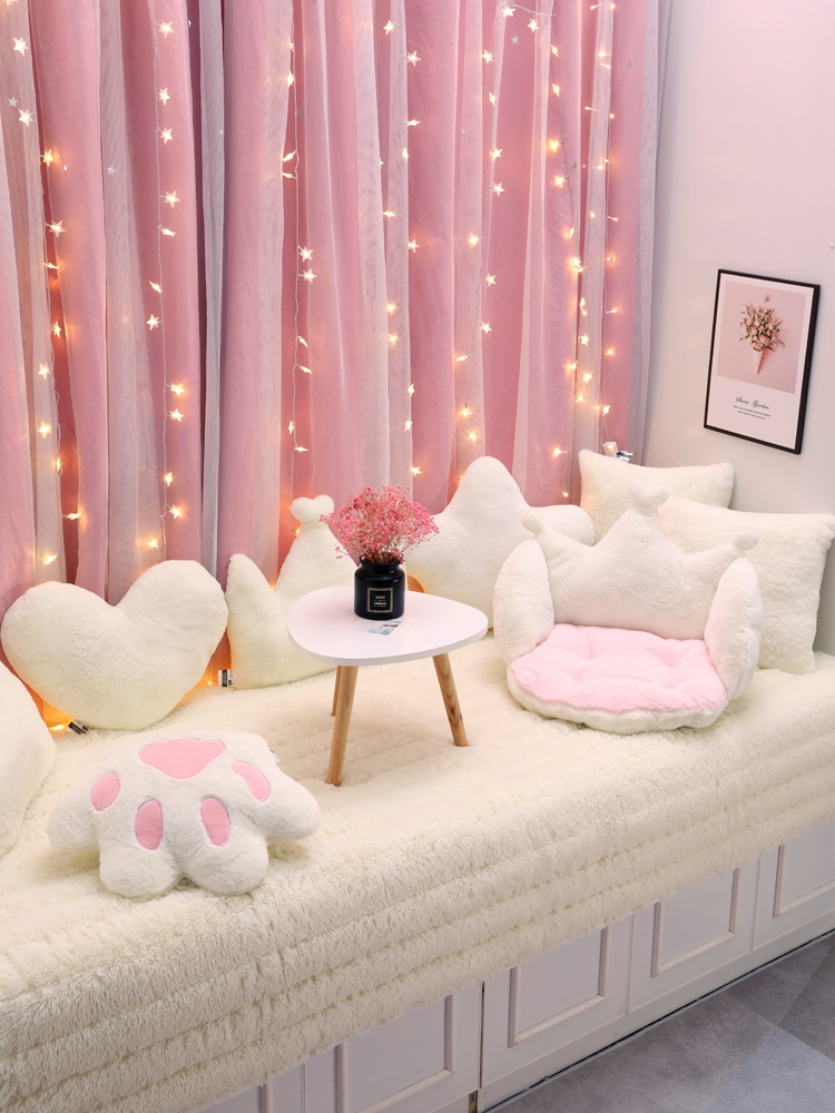 Net red balcony bay window pad windowsill pad blanket 2021 new cushion four seasons universal custom decorative bedroom mat