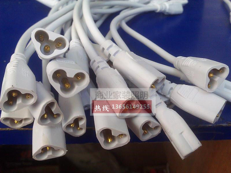 T5 Thunder male inserts Three Concorres special universal three-wire jacket line primary-secondary head copper core extended to the joint