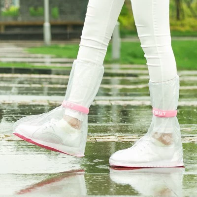 Giày nhà bếp không thấm nước không trơn trượt giày đi mưa nữ cao cổ overshoes giày lười nữ dày chống mòn giày đi mưa sinh viên phù hợp - Rainshoes