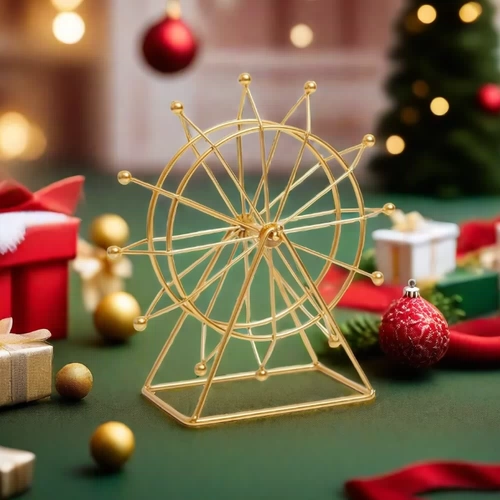 Крутящиеся колесо обозрения, игрушка «Ветерок», модель автомобиля, настольный браслет с одной бусиной, декор, популярно в интернете