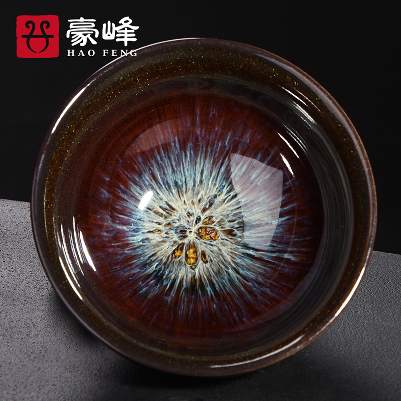 HaoFeng noggin home built lamp sample tea cup master cup ceramic cup lamp cup small bowl tea cup 6 pack