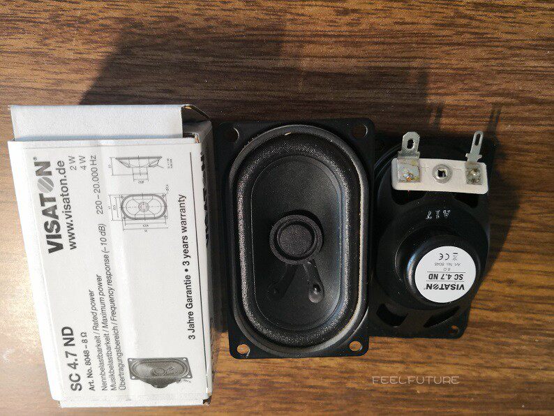 SC 4 7 ND-8 Ohm Visaton 8048 spot straight beat