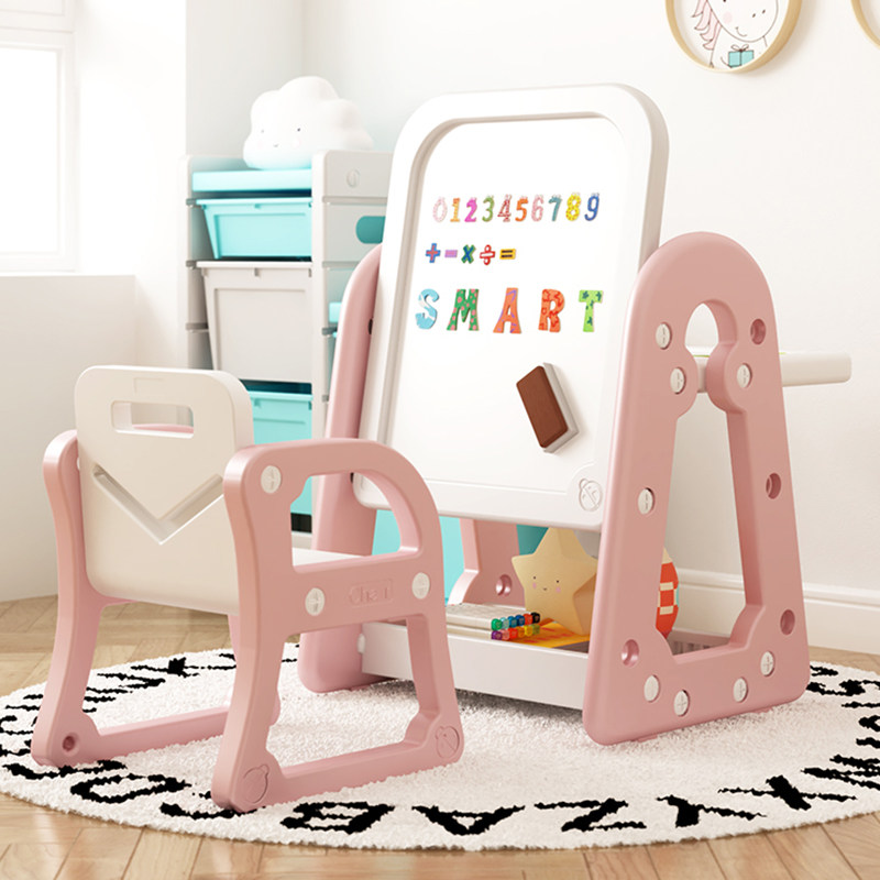 Baby drawing table Doodle table Kindergarten toy table and chair Children's table and chair set Home writing learning table