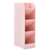 Deli oblique plug-in pen holder female ins Nordic creative multi-functional storage box fashion fresh pen holder pencil storage box