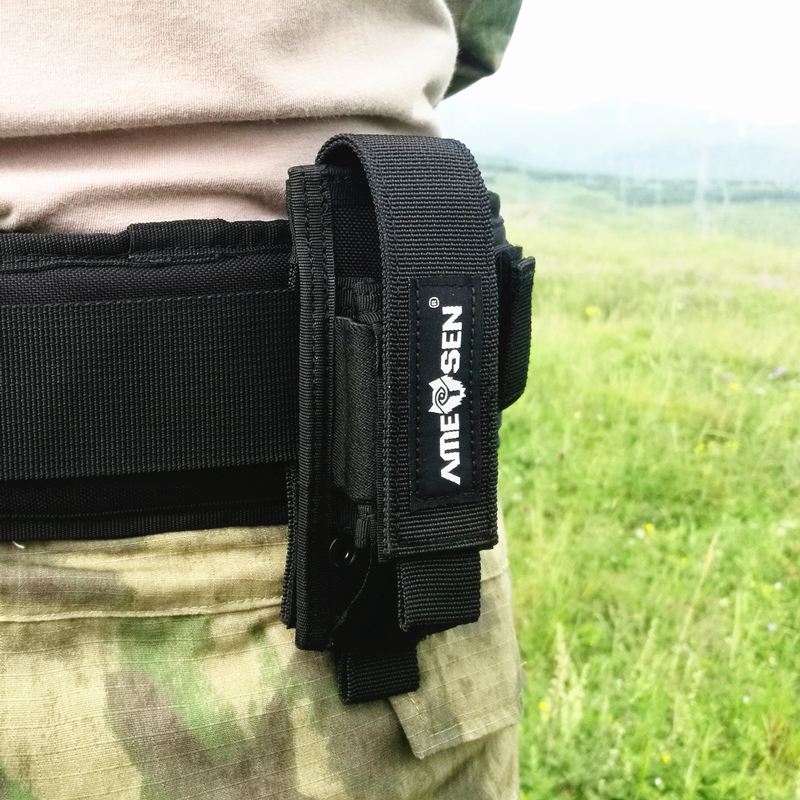 Amerson folding knife set molle tactical accessories outdoor group and pliers set custom scabbard protective cover accessory bag