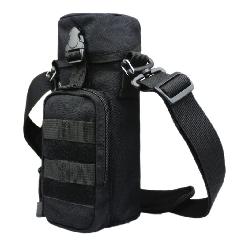 Ammason Outdoor Tactical Kettle Bag Water Glass Cover Sloped Satchel Bag Protective Sheath Insulated Pot Cup Cover Portable Bag Single Shoulder