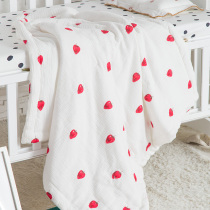 TGTG baby blanket cotton newborn autumn and winter Four Seasons universal hug thin baby small thin air conditioning gauze quilt