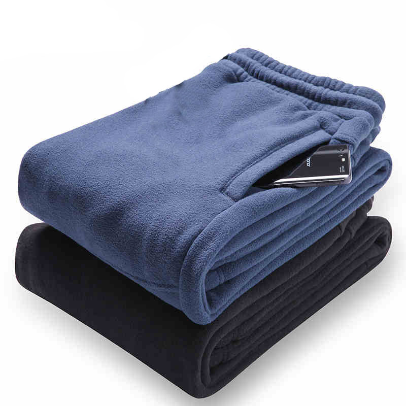 Simboo stroll winter fleece pants men's thick warm pants women's fleece sports pants casual home pants