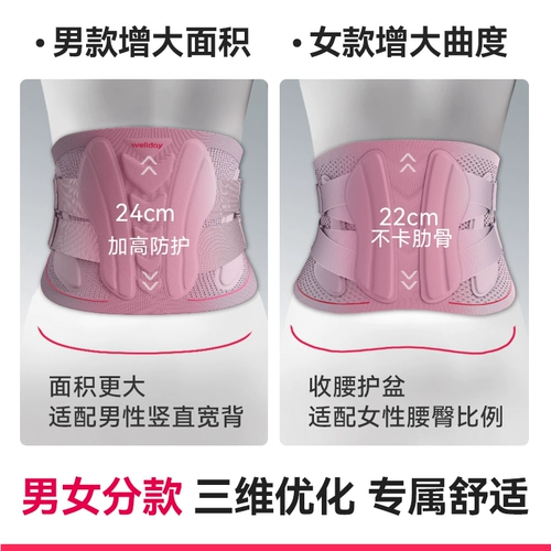 Пояс Veide для грыжи межпозвонкового диска, медицинская внешняя поддержка поясницы и внутренняя защита от трудовых травм поясничных мышц, мужчины и женщины, профессиональная поясничная опора