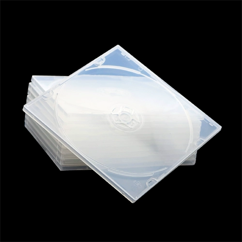CD/DVD CD Box 5mm Ultra -Thin PP Box Высоко -качественный высокий качественный высокий качественный PP Box 10/Package.