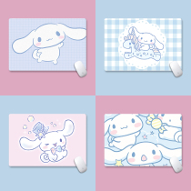 Mouse pad Jade Gui dog small computer keyboard pad medium big ear dog Office table pad thick lock edge wrist student desk cushion home desktop cute custom creative cushion e-sports game