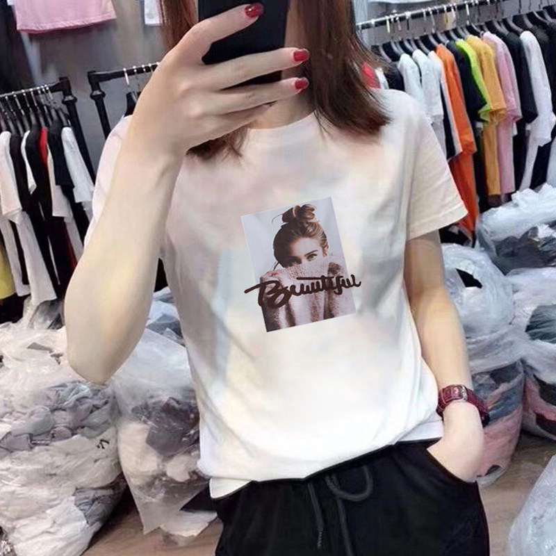 2023 Summer Han Edition new Yang Hang Hang Harbor Wind Super - fire CEC Short Sleeve T - shirt Clothing