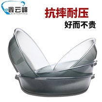 Bait basin open bait Basin three-piece set fishing scattered cannon pull bait tray fish food pot bait folding ear box and bait Basin